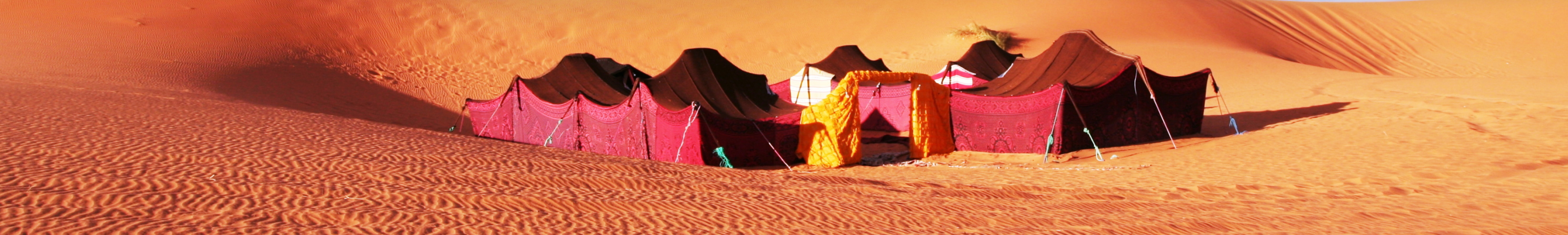 Ørkencamp i Sahara